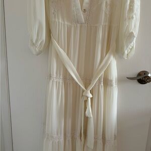 Karen Kane Ivory Maxi dress